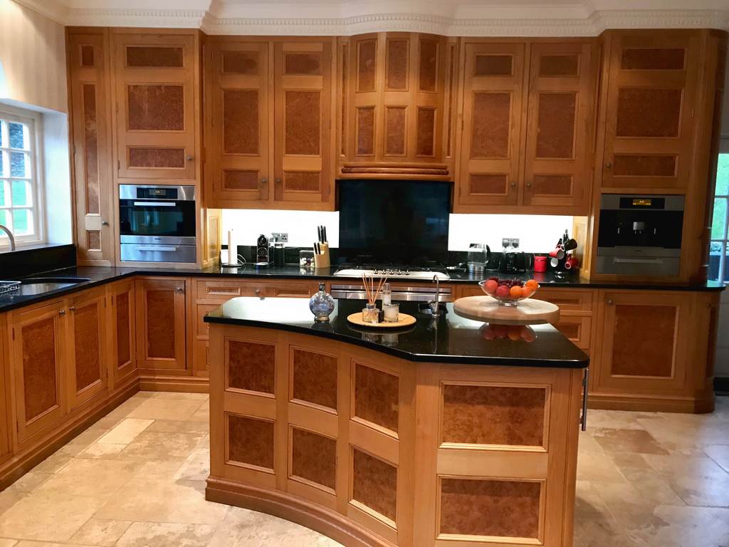 Large Wooden Luxury Hand Made In-Frame Kitchen