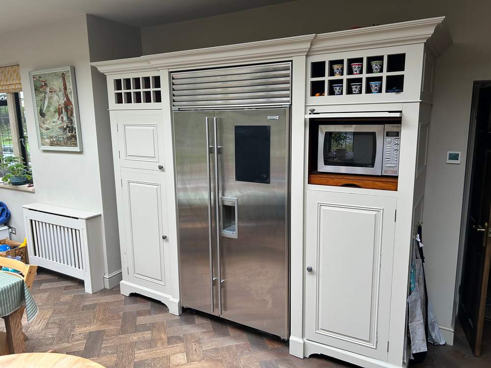 Chalon Double Pantry with Sub Zero Fridge Freezer- SE156